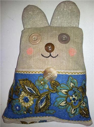 Toetie & Zo Handgemaakte Knuffel Beer - PTT Post - Blauw - Speelgoed - Baby - Kind