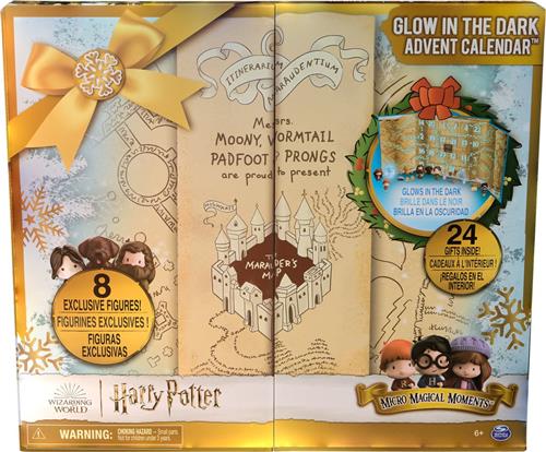 Harry Potter - Glow-in-the-dark Adventskalender 2024