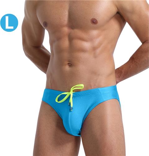 Nivard Zwembroek Heren - Zwem Broek Mannen - Badkleding - Zwemmen - Jongens - Swimming Shorts - Zomerbroek - Hemelsblauw - Maat L