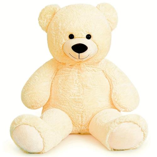 Nivard Knuffel - Knuffelbeer - Knuffeldoekje - Groot - Meme - Baby - Beer - Stuffed Animal - Plushie - Plush - Dier - Beige