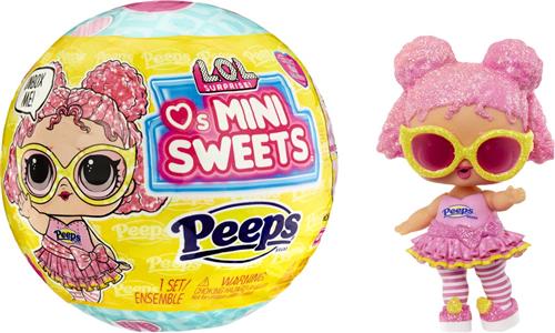 L.O.L. Surprise! Loves PEEPS - 7,6 cm - Fluff Chick - Minipop