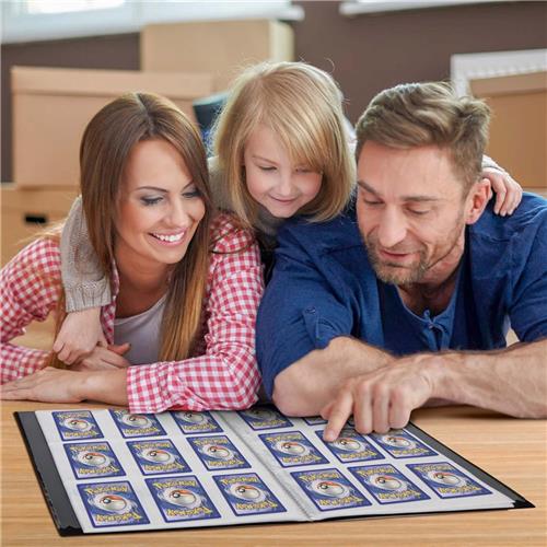 Goodivery ® Transparant Verzamelalbum voor Ruilkaarten met Waterdichte Kaartenhoezen en 720 Pockets