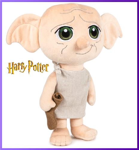 Dobby  Harry Potter Pluche Knuffel 32 cm {Speelgoed Magische Knuffelpop Knuffeldier voor Kinderen Jongens Meisjes | Ron Weasley, Hermione Granger, Voldemort, Hagrid, Snape, Dumbledore, Dobby}