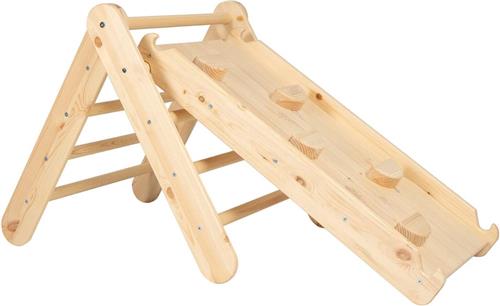 Lexium Klimboog - Klimboog met kussen - Klimboog kussen - Houten Klimbrug - Klimboog Inclusief Kussen - Kinderspeelgoed