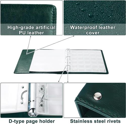 Lexium Biljetten verzamelmap - Geld verzamelmap - Biljetten album - Geld verzamelen - Biljetten houder