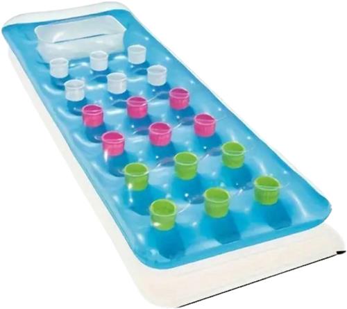 Nivard Luchtbed - Luchtbed Zwembad - 2 Personen - 1 Persoon - Transparant