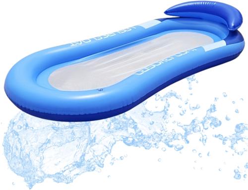 Livano Drijfmat - Zomerspeelgoed - Waterspeelgoed - Strandspeelgoed - Zwembad - Zwemmen - Zomer - Speelgoed - Blauw