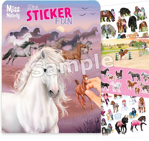 Depesche - Miss Melody mini Sticker Fun - stickerboek