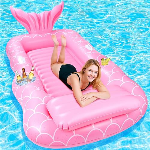 Lexium Tanning bed  Tanning pool  Opblaasbaar luchtbed  Zwembadmatras met rugleuning  Zwembad ligbed volwassenen  Drijvend luchtbed  Pool float  Opblaasbare tanning lounger  Luchtbed met bekerhouder 