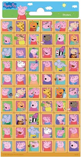 Peppa Pig Stickervel Junior 102 X 200 Mm 24-delig