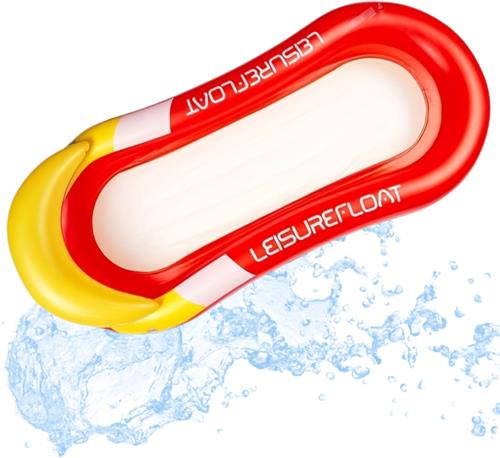 Livano Drijfmat - Zomerspeelgoed - Waterspeelgoed - Strandspeelgoed - Zwembad - Zwemmen - Zomer - Speelgoed - Rood