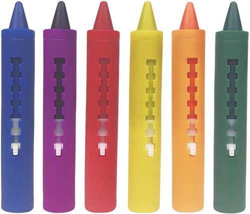 Lexium Badkrijt - Badkrijtjes - Voor Tegels en de Badkuip - Badspeelgoed