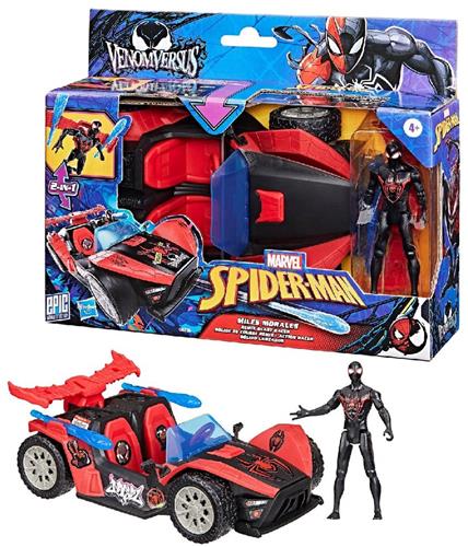 Spider-Man Venomversus Miles Remix Blast Racer - Actiefiguur
