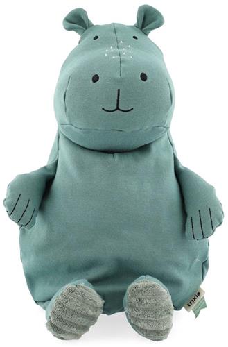 Trixie Knuffel - Mr. Hippo - Dieren Pluche - Nijlpaard - Eerste knuffel voor Baby - 100% biologisch katoen - Groot