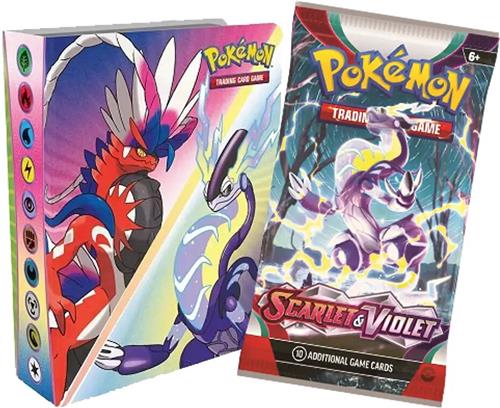 Pokémon TCG Scarlet & Violet Portfolio + Booster pack