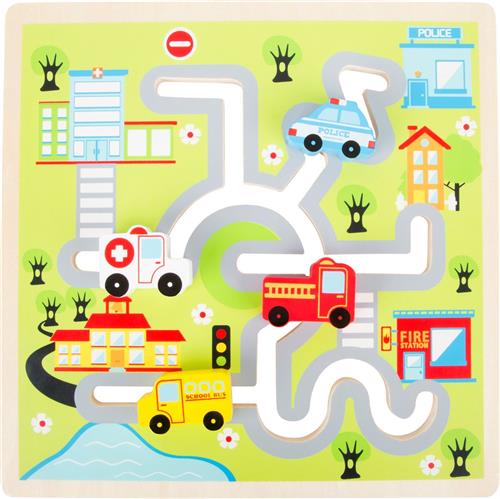 small foot - City Maze Puzzle