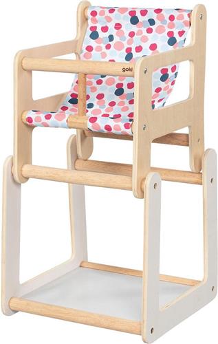 Poppen kinderstoel met tafel (2 in 1)