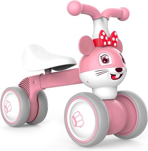 Loopfiets voor Peuters van 1 tot 3 Jaar - Driewieler Zonder Trappers - Eerste Kinderfiets - Speelgoed voor Jongens en Meisjes - Verjaardagscadeau voor Peuters