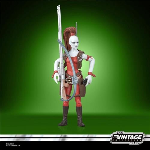 Star Wars The Vintage Collection Aurra Sing uit Star Wars: The Phantom Menace, actiefiguur van 9,5 cm
