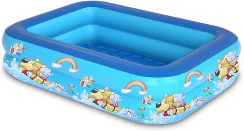 Opblaasbaar Kinderzwembad Rond  Kinderbadje voor Zomer  Waterpret Zwembad voor Kinderen  Opblaasbaar Zwembad voor Tuin  Binnen & Buiten  Peuterbadje  Speelzwembad  Rond Kinderzwembad