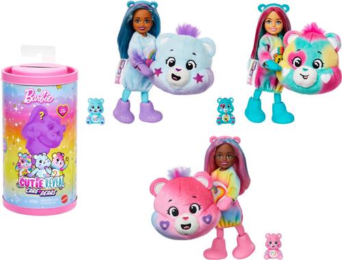 Barbie Cutie Reveal Care Bears Doll, Modepop, Vrouw, 3 jaar, Jongen/meisje, 149 mm, 90 g