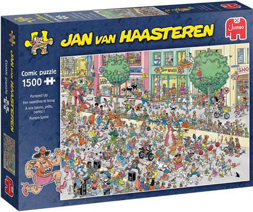 Jan van Haasteren - Een naaldhak te hoog - 1500 stukjes puzzel - Legpuzzel volwassenen