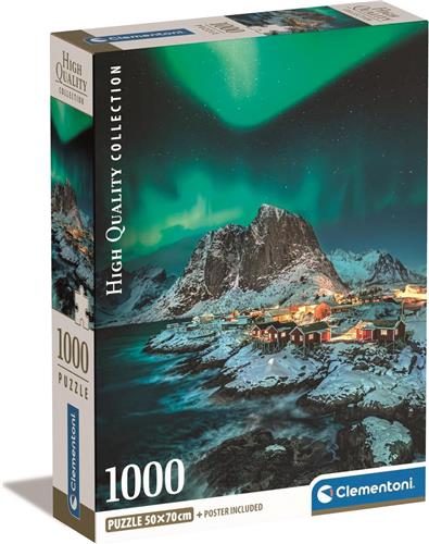 Clementoni - Puzzel 1000 Stukjes - High Quality - Lofoten Islands - Puzzel Voor Volwassenen