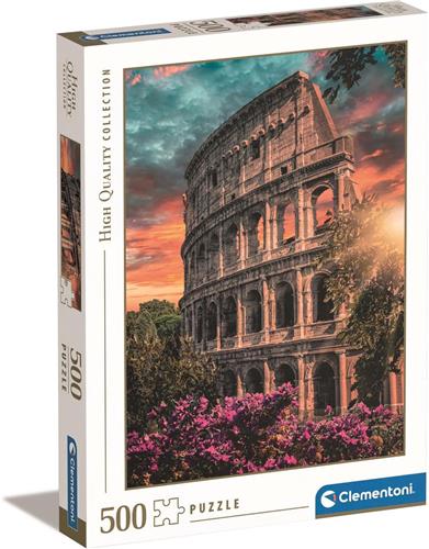 Clementoni - Puzzel 500 Stukjes High Quality Collection Flavian Amphitheatre, Puzzel Voor Volwassenen en Kinderen, 14-99 jaar, 35145