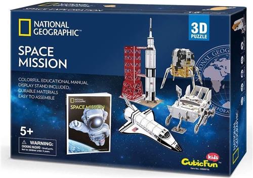 National Geographic - Space Mission - 3d Puzzel