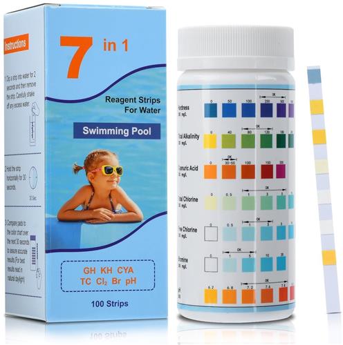 Lexium zwembad teststrips - zwembad tester - ph minus voor zwembad - aquacheck