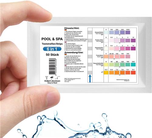 Lexium zwembad teststrips - zwembad tester - ph minus voor zwembad - aquacheck