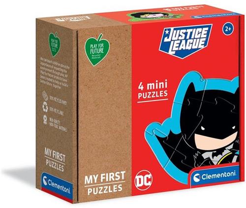 Clementoni Kinderpuzzels - DC Comics Justice, Legpuzzel Set 3+6+9+12 Stukjes, 2-3 jaar - 20830