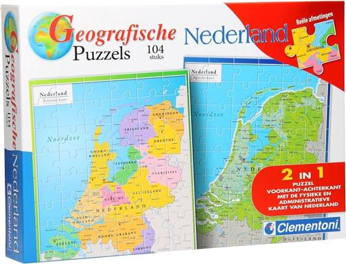 Geographic Puzzles Netherlands