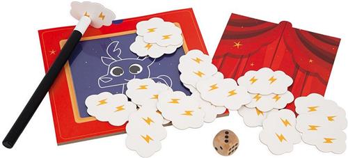 Janod Spel - Magisch Theater - Een Prachtig Bordspel Geïnspireerd Door De Mysterieuze Wereld Van Magie! - Een Bordspel Dat De Observatie- En Deductievaardigheden Van Kinderen Stimuleert - Geschikt Vanaf 3 Jaar