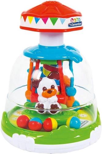 Baby Clementoni - Animals' Fun Park - Draaitol - Motoriek Speelgoed - vanaf 9 maanden