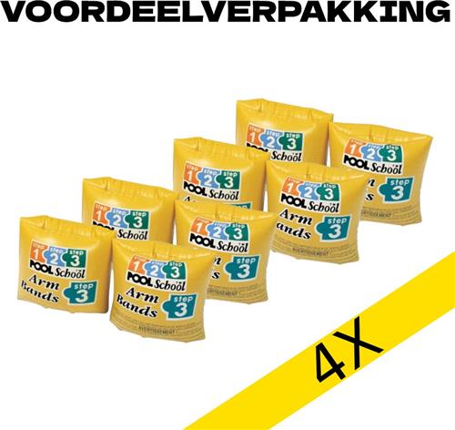4x Intex Pool School zwembandjes 3-6jaar - VOORDEELVERPAKKING