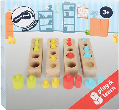 Small Foot - Houten Puzzel Grootte Sorteren