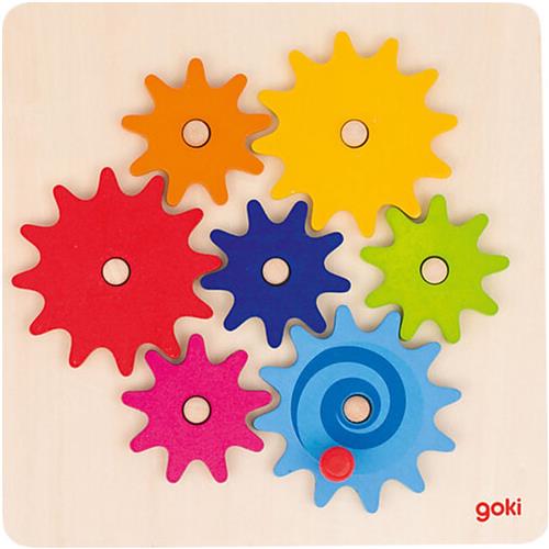 Goki Tandwiel Puzzel, 8dlg.