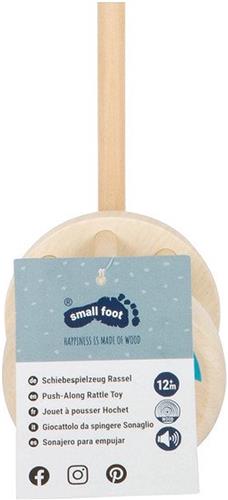 Small Foot - Houten Duwfiguur Rammelaar