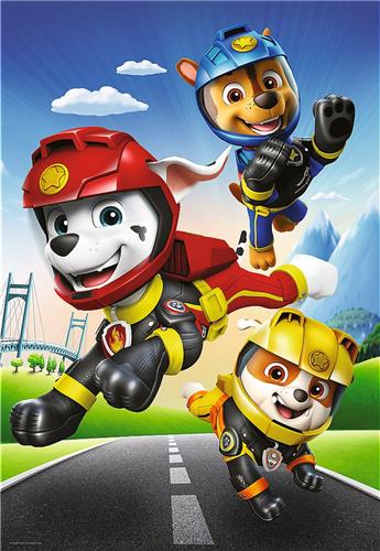 Paw Patrol Puzzel - 3 Dogs