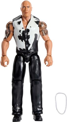 WWE Main Event Series The Rock Action Figure, Verzamelbaar actiefiguurtje, Sport