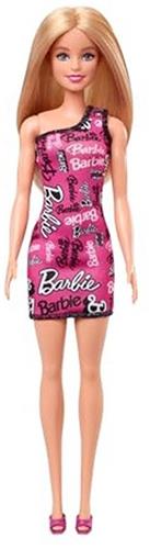Barbie 65 My First Barbie Pink Logo Dress Barbie Doll Dress Up Doll House Ages 3