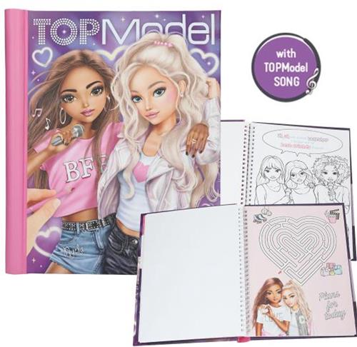 Depesche - TOPModel kleurboek met LED en geluid - MY BFF
