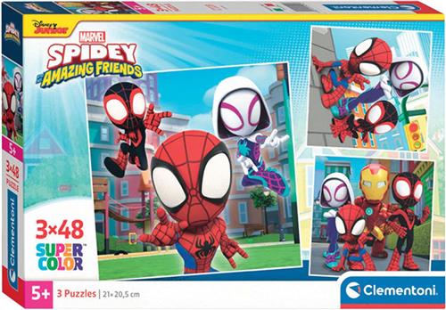 PZL 3X48 SQUARE MARVEL SPIDEY AND HIS AMAZING FRIENDS