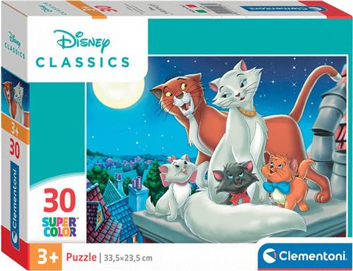 Clementoni - Puzzel 30 Stukjes Disney Animals, Kinderpuzzels, 3-5 jaar, 20278