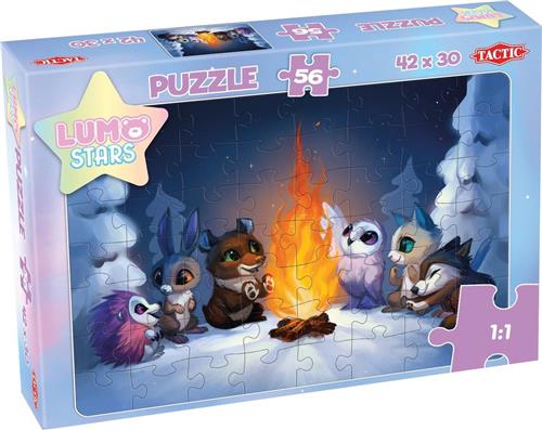 Lumo Stars Puzzel By the Fire - 56 Stukjes