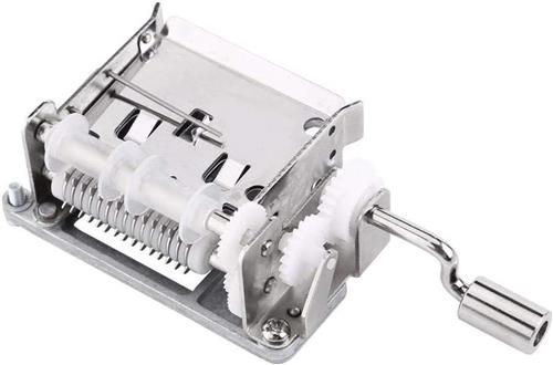 DIY Muziekdoos Bewegingsset 15 Noten met Handslinger, Perforator en 20 Papieren Tapes