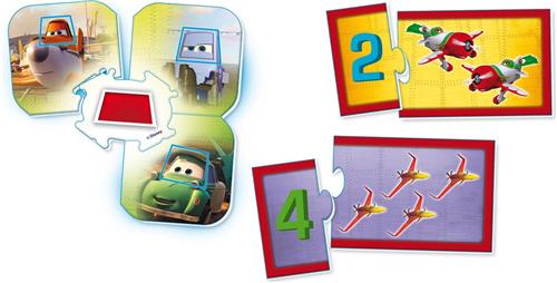 Vormen en cijfers Planes