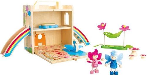 Small foot Inklaphuis feenstof