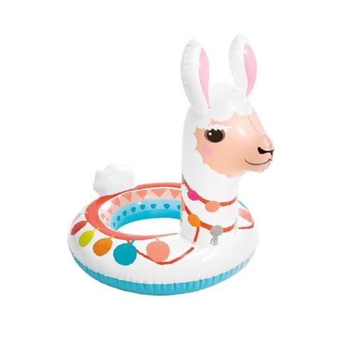 Opblaasbare alpaca/lama zwemband 66 cm - Zwembenodigdheden - Zwemringen - Dieren thema - Alpaca/lama zwembanden voor kinderen